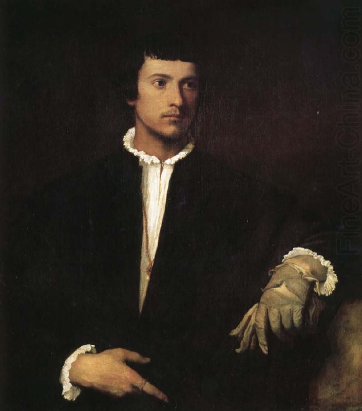 Those who wear gloves, TIZIANO Vecellio